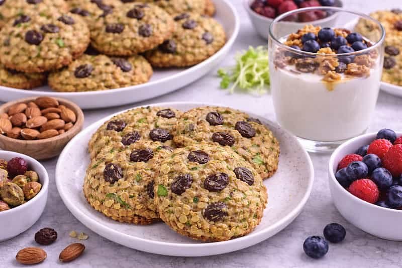 Ideas para acompañar Galletas de avena con pasas y calabacín