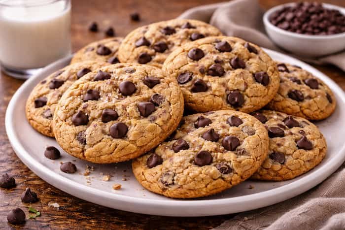 Ideas para acompañar estas galletas con chispas de chocolate