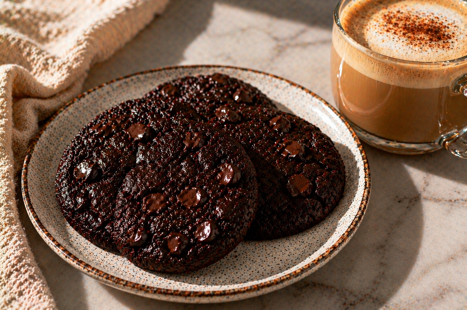 Ideas para acompañar galletas de chocolate sin harina