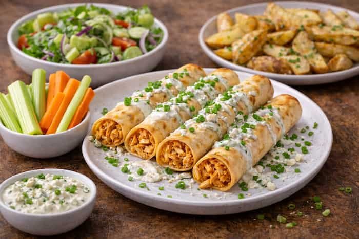 Ideas para acompañar taquitos de pollo bufalo