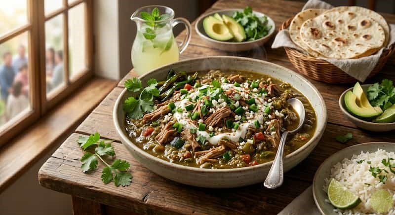 Ideas para servir y acompañar el chile verde