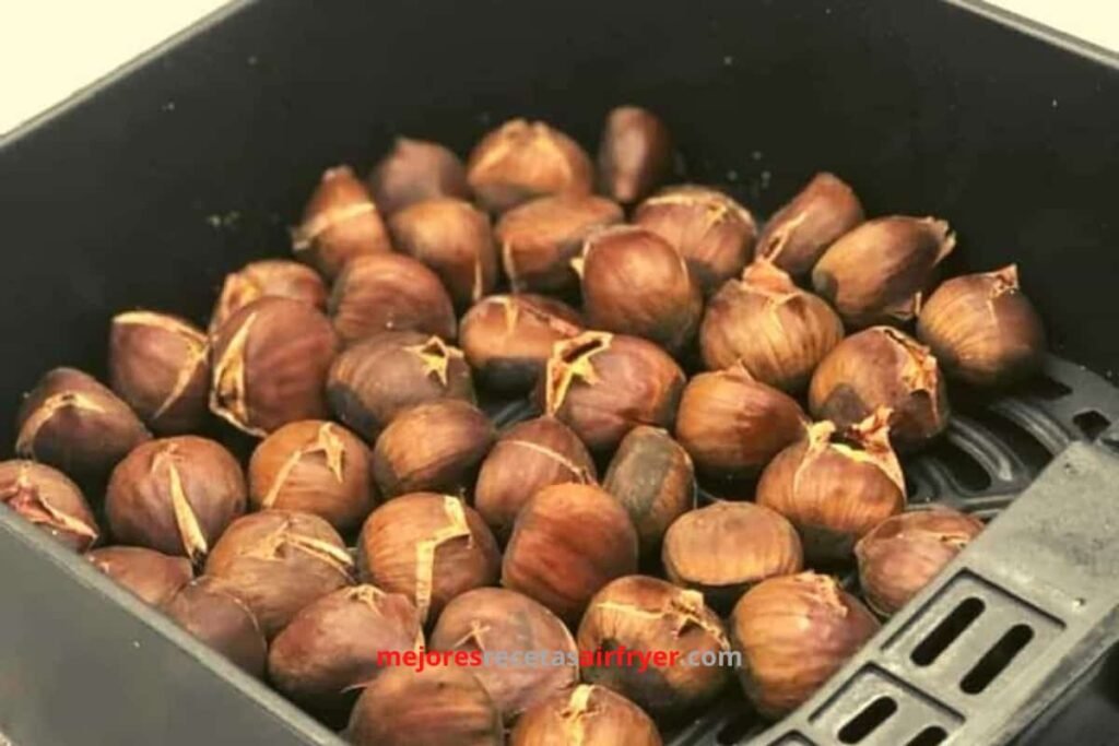 Información Nutricional de Castañas Asadas