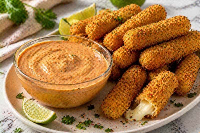 Información nutricional Palitos de mozzarella con chipotle al horno