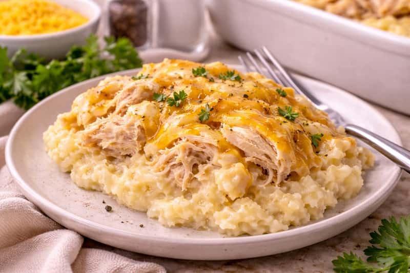 Información nutricional cazuela cremosa de pollo