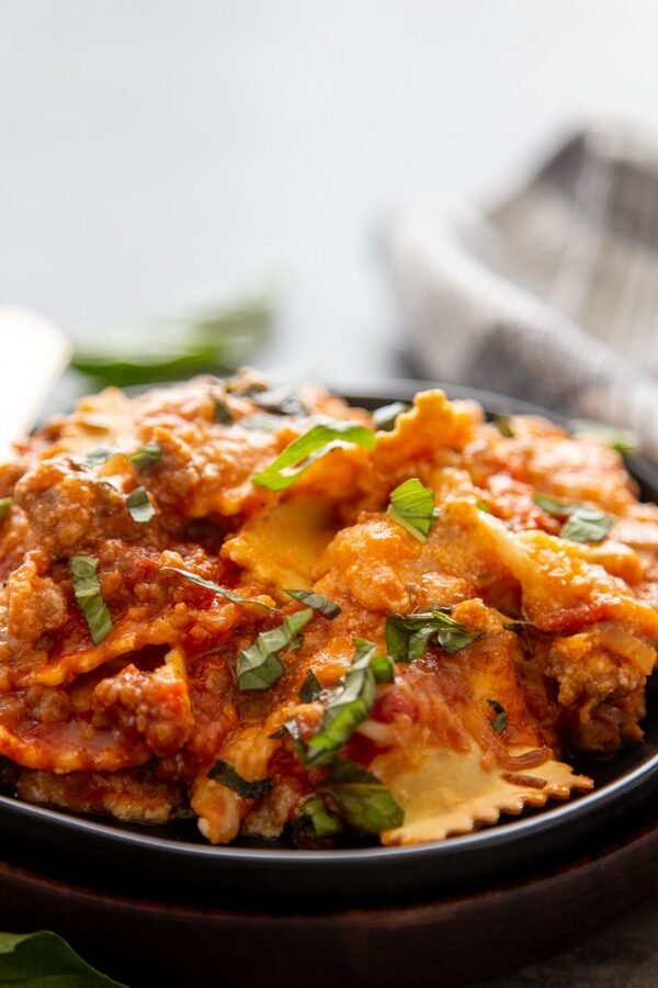 Instrucciones paso a paso-lasagna de raviolis3