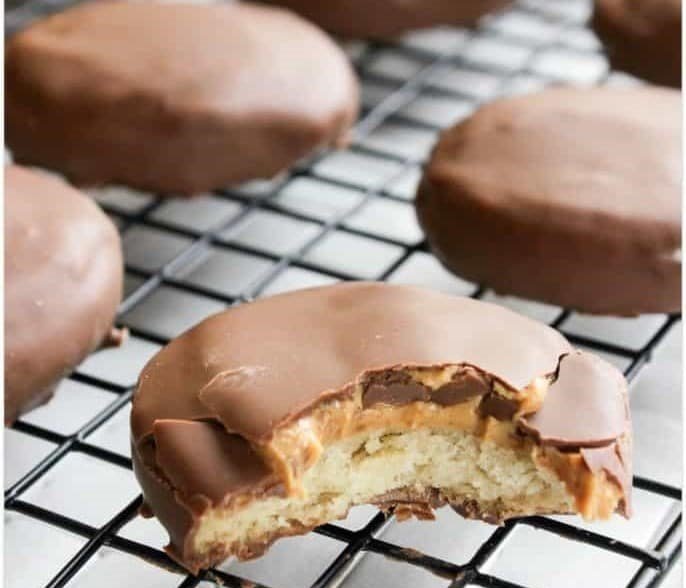 Tagalongs caseros: mejores que los originales 4 Instrucciones receta de Tagalongs