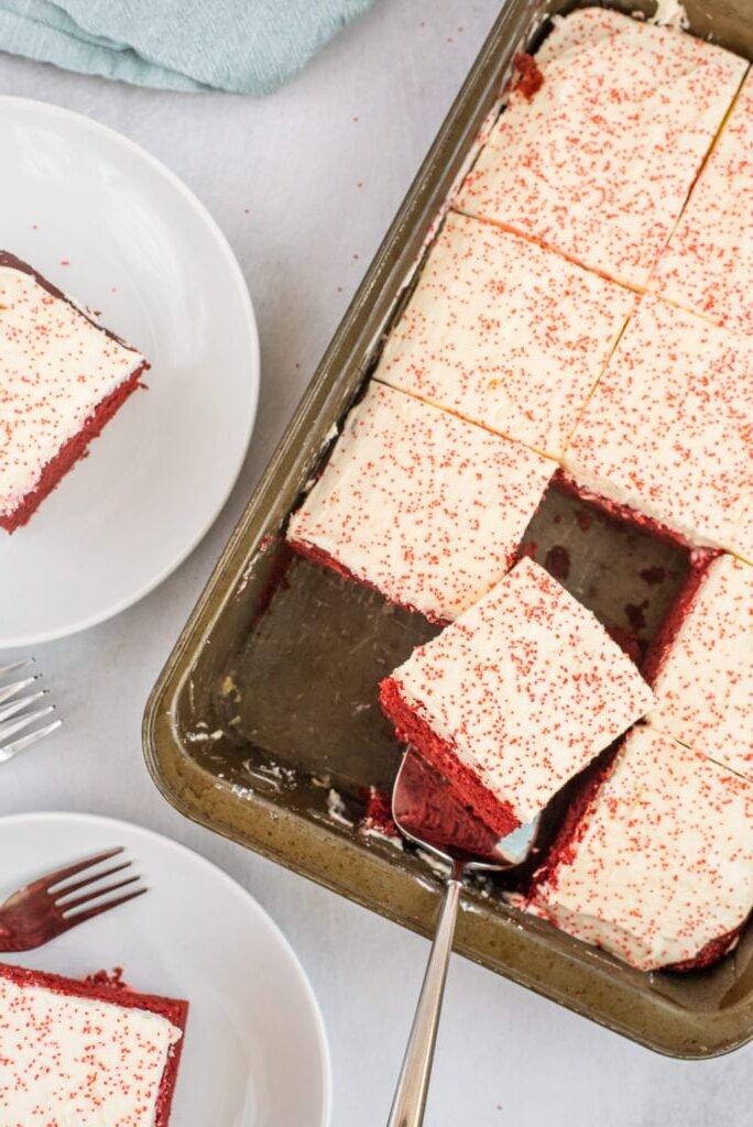 Torta Red Velvet: húmeda y cremosa 4 Instrucciones torta red velvet1