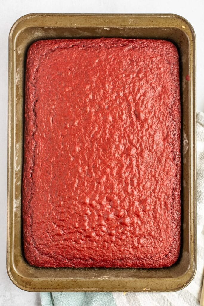 Torta Red Velvet: húmeda y cremosa 2 Instrucciones torta red velvet3