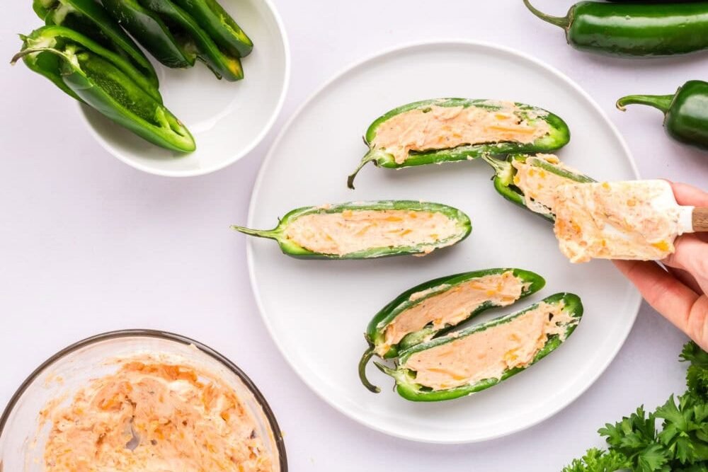 Jalapeños poppers en freidora de aire 6 Jalapeños poppers4