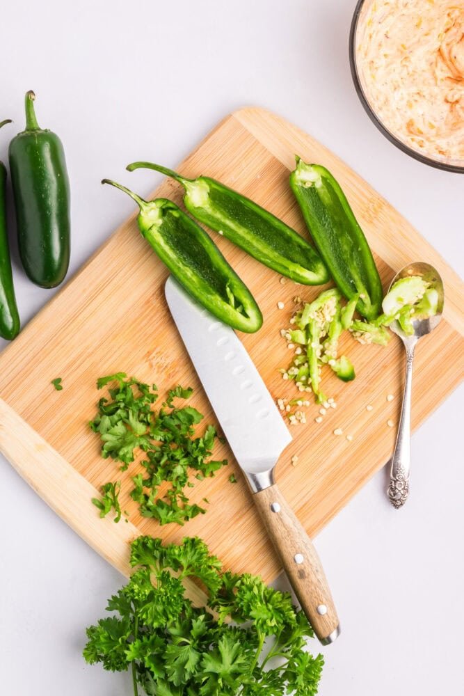 Jalapeños poppers en freidora de aire 3 Jalapeños poppers7