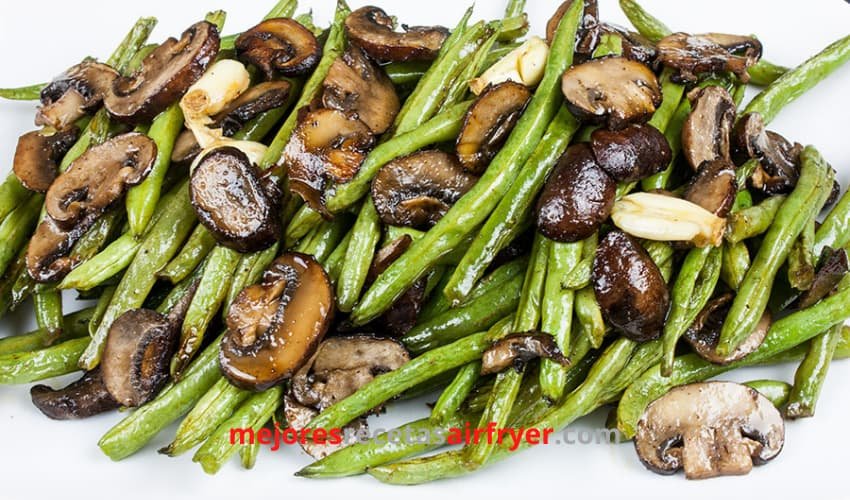Judías Verdes Asadas en la Freidora de Aire 2 Judías Verdes Asadas en la Freidora de Aire
