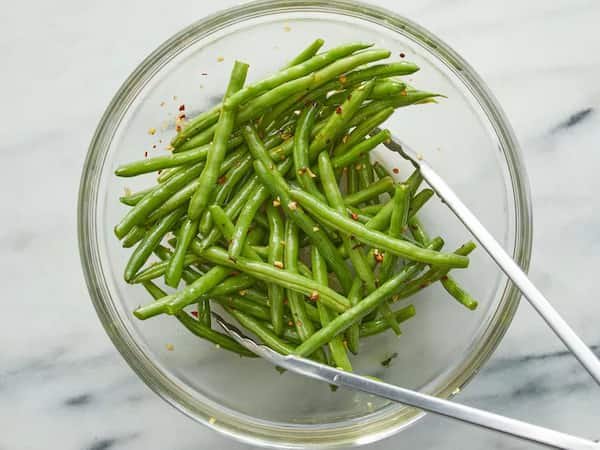 Judías verdes picantes en airfryer 3 Judías verdes picantes 3