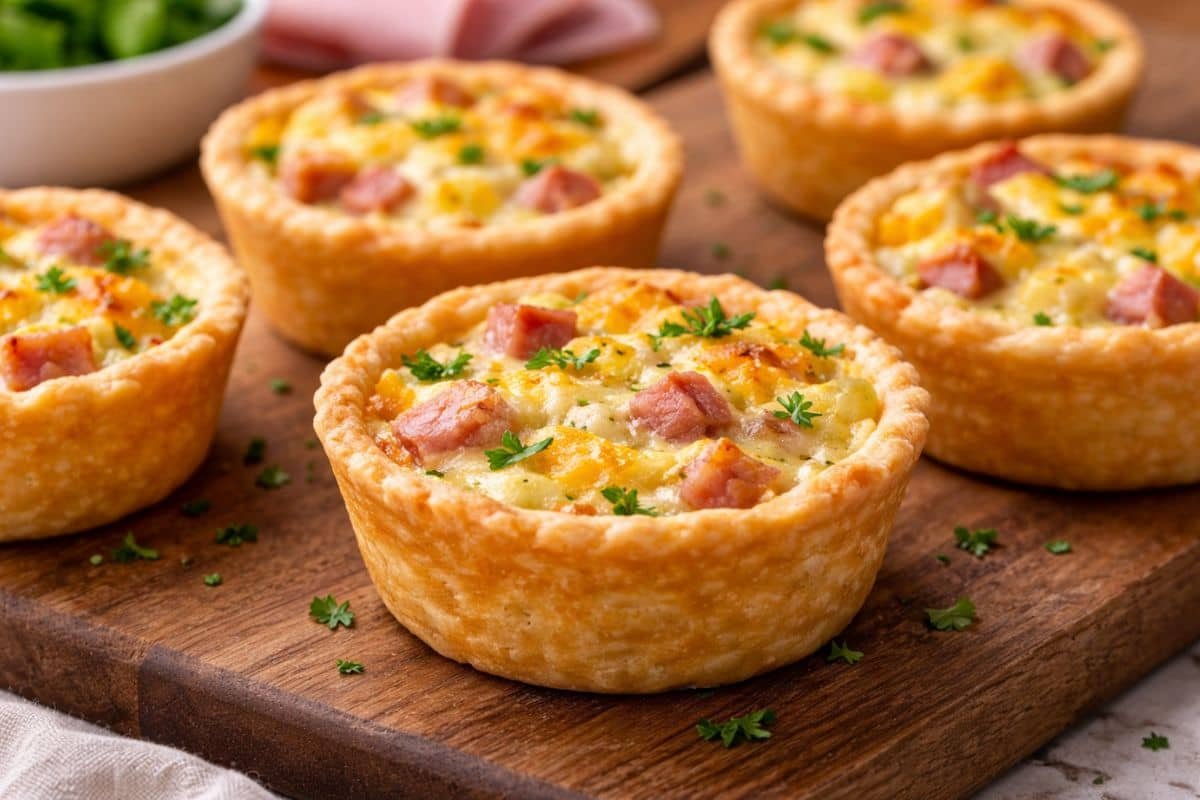 Mini quiche para el desayuno casero y fácil