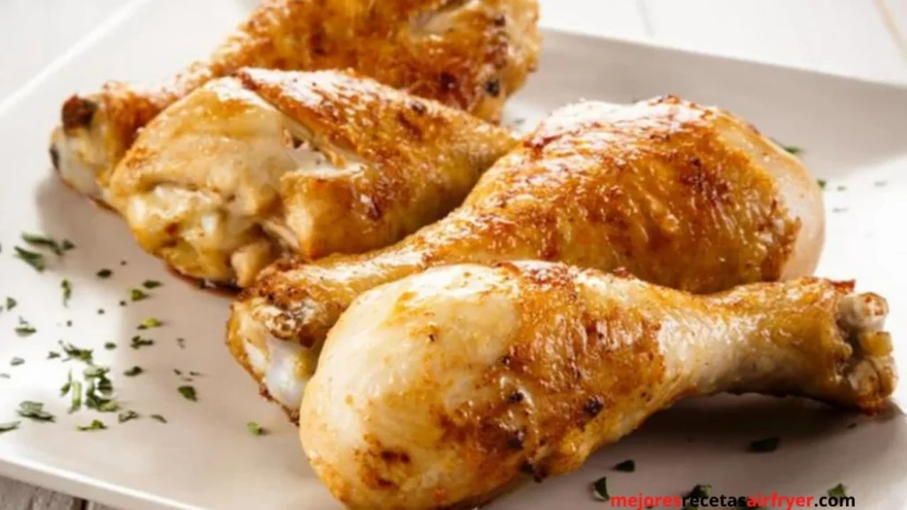 Receta de Muslos de pollo al curry crujientes con la Air-Fryer 3 Muslos de pollo al curry airfryer 1