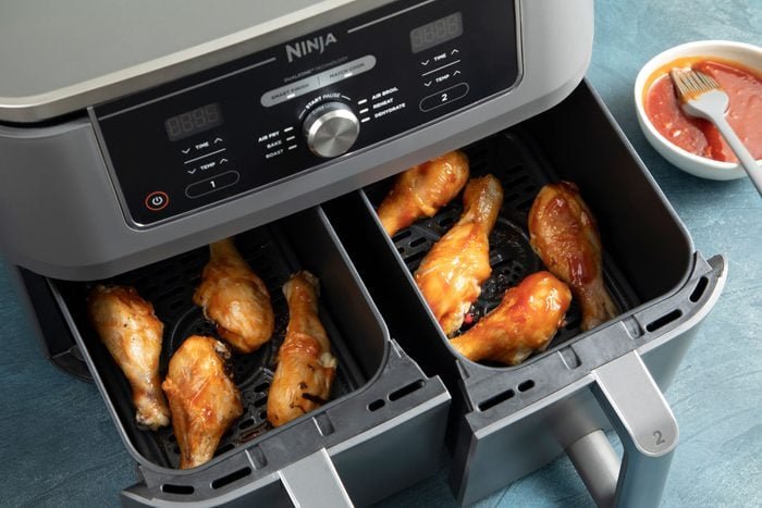 Receta de Muslos de pollo al curry crujientes con la Air-Fryer 2 Muslos de pollo al curry airfryer 2