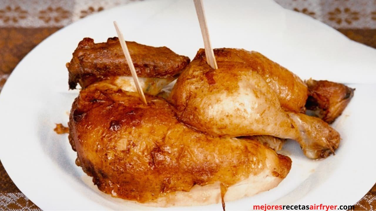 Muslos de pollo en AirFryer Muslos de pollo en AirFryer