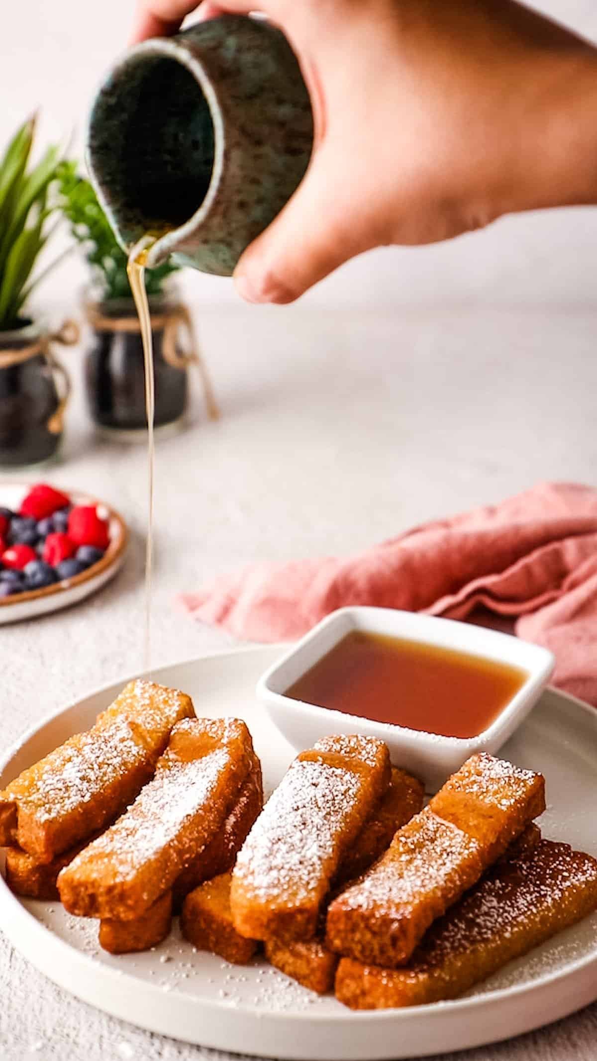 Palitos de tostadas francesas en airfryer 6 Palitos de tostadas francesas7