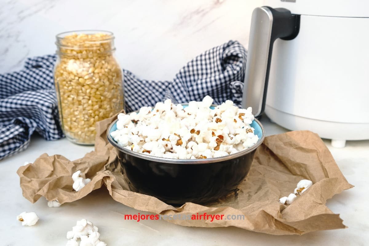Palomitas de Maíz en la Freidora de Aire