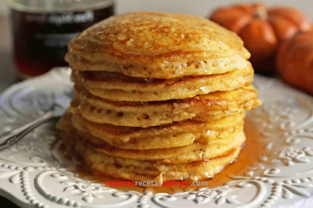 Pancakes de Calabaza en la Freidora de Aire