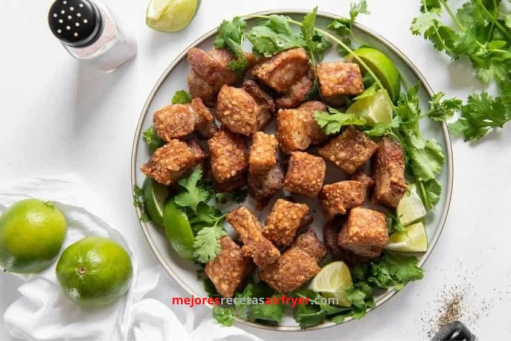 Panceta de Cerdo en la Freidora de Aire