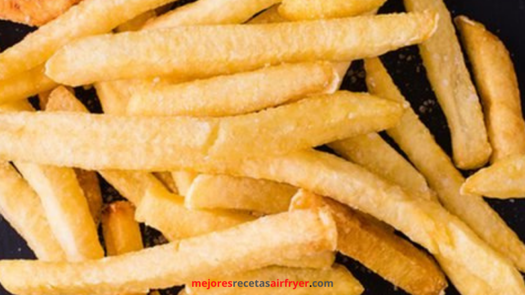 ¿Qué se puede hacer en una freidora y que cosas que no? 7 Papas a la francesa en la airfyer