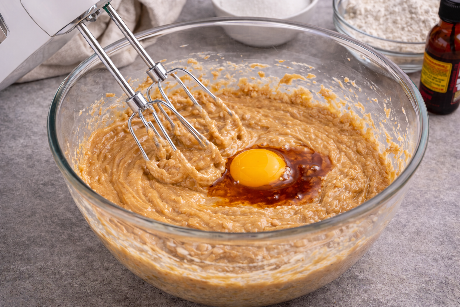 Paso a paso Galletas de plátano3