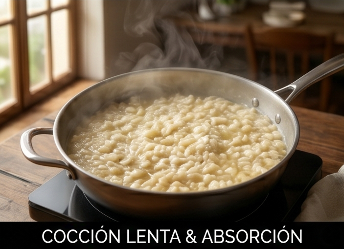 Paso a paso para lograr un risotto perfecto5