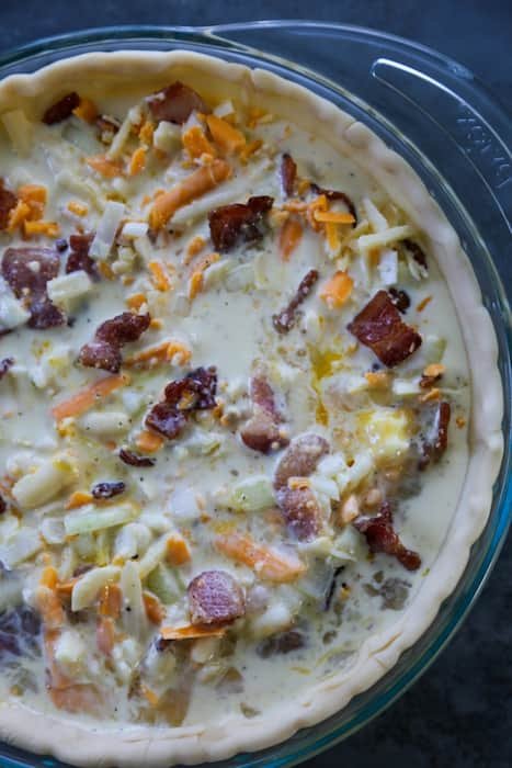 Paso a paso para preparar tu quiche