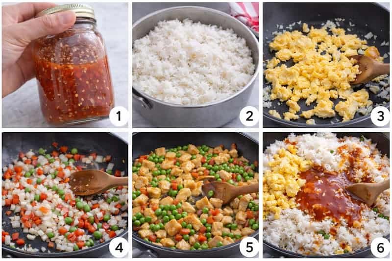 Paso a paso para un arroz frito perfecto2