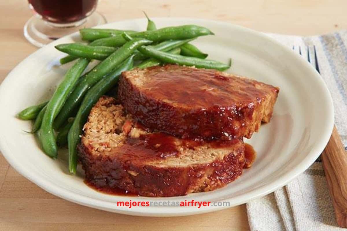 Pastel de Carne en la Freidora de Aire