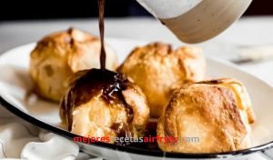Pastelitos de Manzana en una Air Fryer 4 Pastelitos de Manzana en una Air Fryer