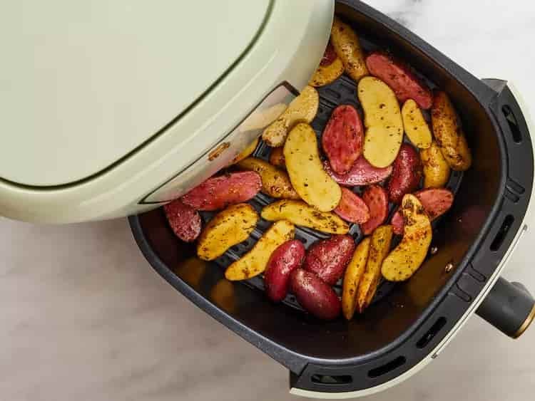 Patatas alevines en airfryer 4 Patatas alevines1