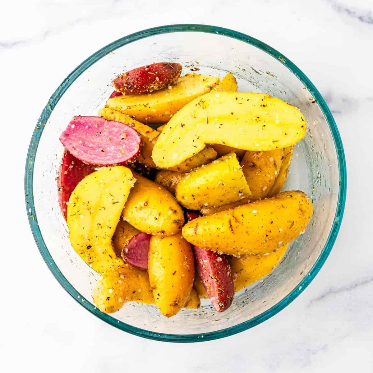 Patatas alevines en airfryer 3 Patatas alevines4