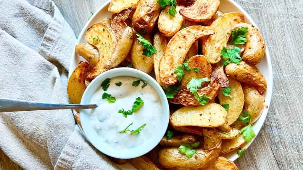 Patatas alevines en airfryer 6 Patatas alevines5