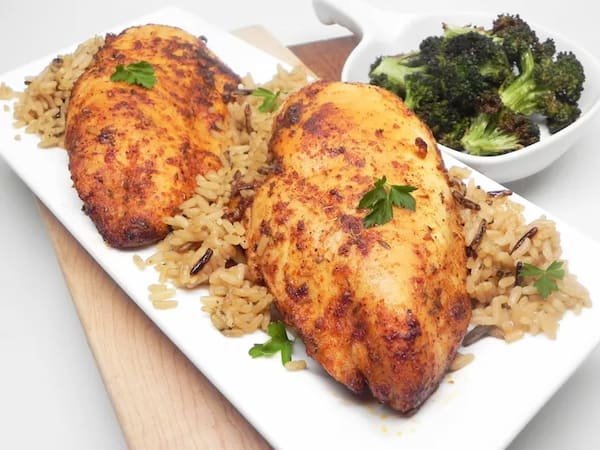 Pechugas de pollo ennegrecidas en la airfryer 3 Pechugas de pollo ennegrecidas 3