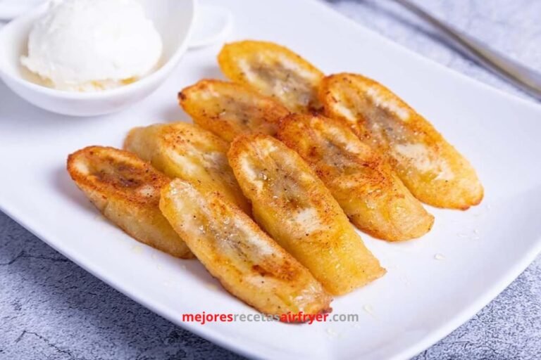 Plátanos Asados en la Freidora de Aire