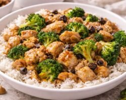 Pollo tailandés fácil para una cena rápida