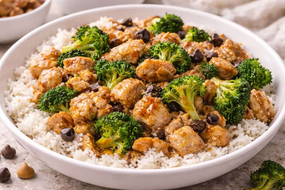 Pollo tailandés fácil para una cena rápida