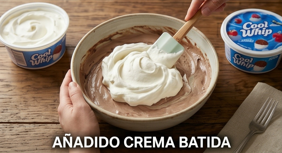 Preparación cheesecake Oreo de menta3