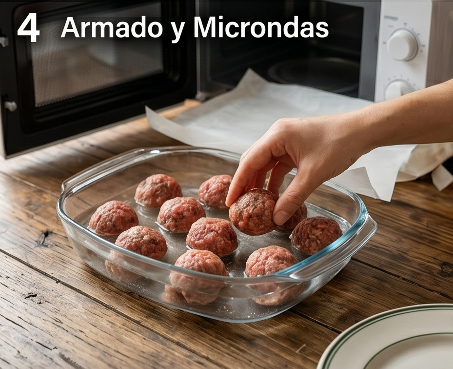 Preparación de las albóndigas italianas paso a paso2