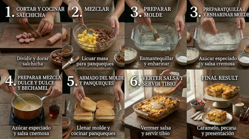 Preparación de lasaña paso a paso