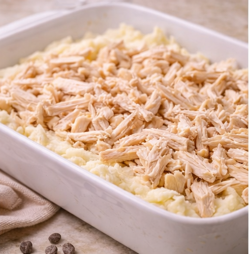 Preparación paso a paso cazuela cremosa de pollo2