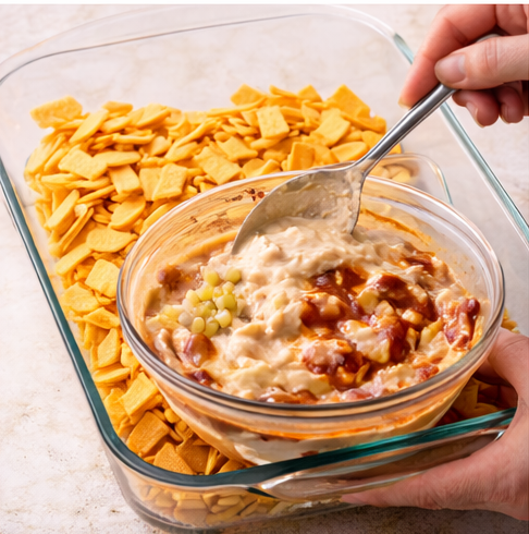 Preparación paso a paso cazuela de enchiladas3