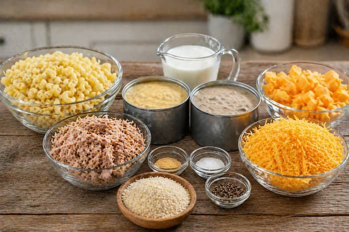 Preparación paso a paso macarrones con atun1