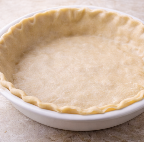 Preparación quiche de jamón y queso6