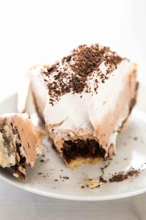 Tarta con mousse de chocolate fácil y deliciosa 4 Preparación tarta con mousse de chocolate3