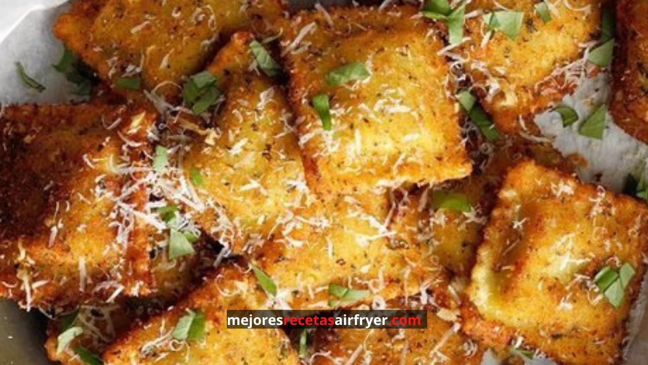 Preparar Raviolis en la airfryer