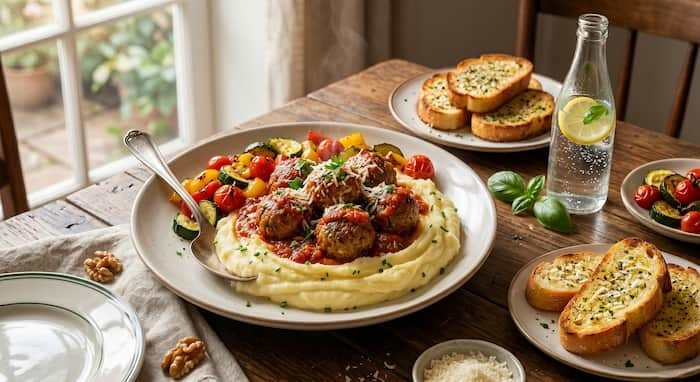 Qué servir junto a las albóndigas italianas
