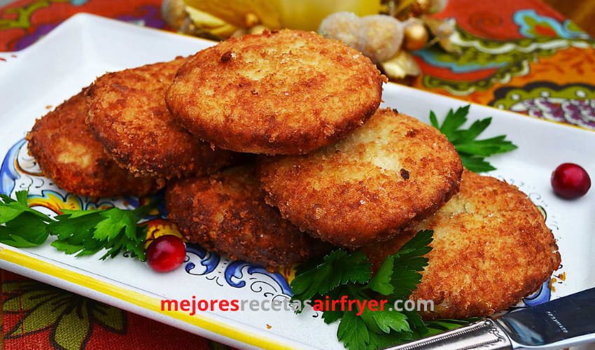 Receta Croquetas de Pavo en la Freidora de Aire