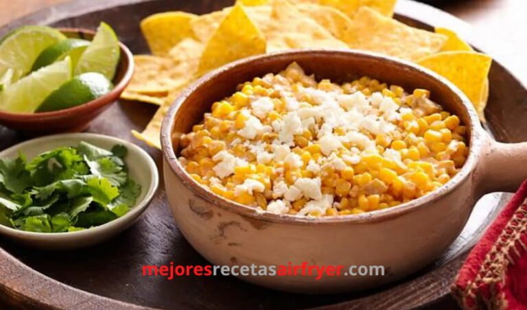 Receta Dip de Maíz Callejero Mexicano